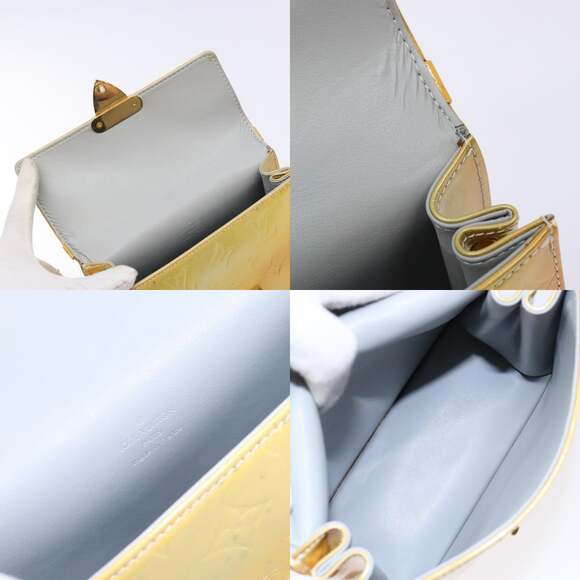 LOUIS VUITTON Monogram Vernis Spring Street Hand Bag Gris M91029 - Picture 12 of 13